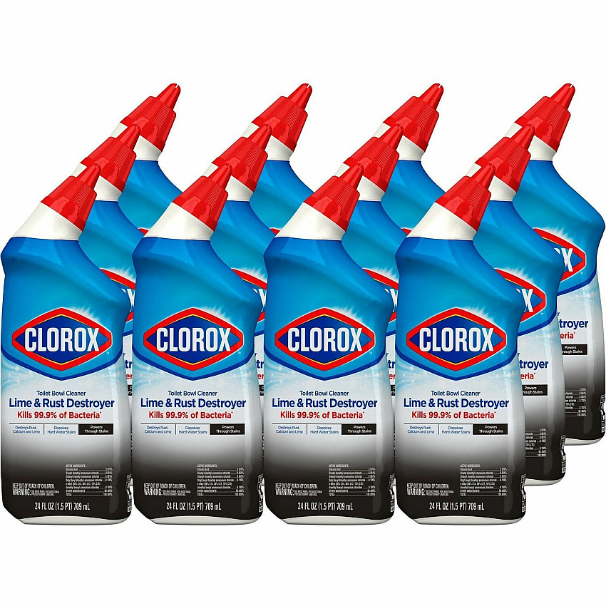 Clorox Toilet Bowl Cleaner Lime & Rust Destroyer 720 / Pallet (00275PL)