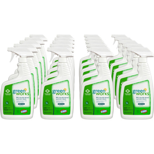Clorox Commercial Solutions Green Works Bathroom Cleaner (00452BD)