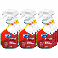 CloroxPro&trade; Tilex Disinfecting Instant Mold and Mildew Remover Spray 32 fl oz (1 quart) - Scrub-free, Disinfectant, Antibacterial - White - 432 / Pallet (35600PL)