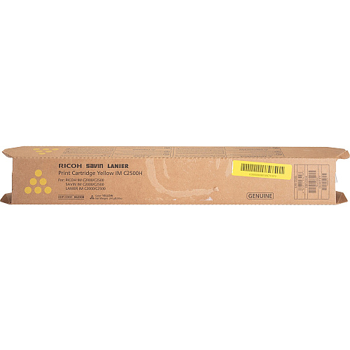 Ricoh Original Laser Toner Cartridge - Yellow - 1 Each 10500 Pages (842308)
