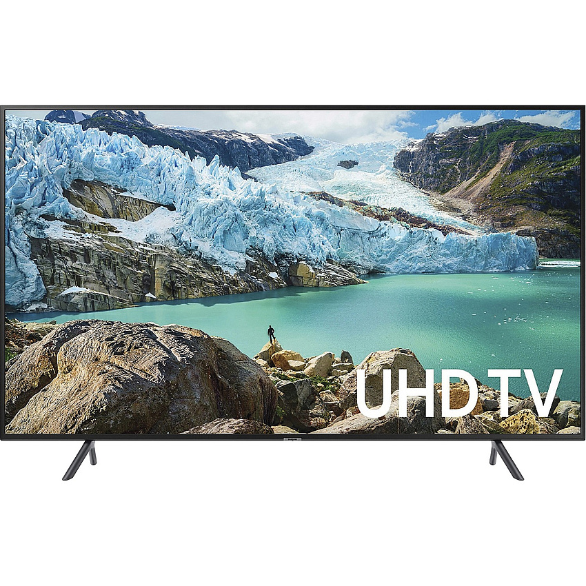 Samsung RU7100 UN50RU7100F 49.5" Smart LED-LCD TV - 4K UHDTV - Charcoal Black Edge LED Backlight - Alexa, Google Assistant Supported - Tizen - Dolby, Dolby Digital (UN50RU7100FXZA)