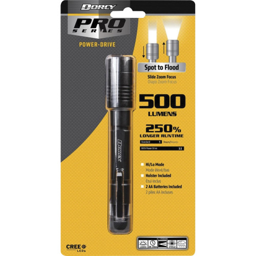 DORCY Z DRIVE PWM 500 Lumen Flashlight (414311)