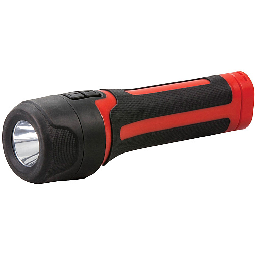 Life+Gear Stormproof Path Light 150 lm Lumen - 4 x AA - Battery, USB - Water Proof, Impact Resistant, Weather Resistant, Slip Resistant - Black, Red - 1 Each (BA3860634RED)
