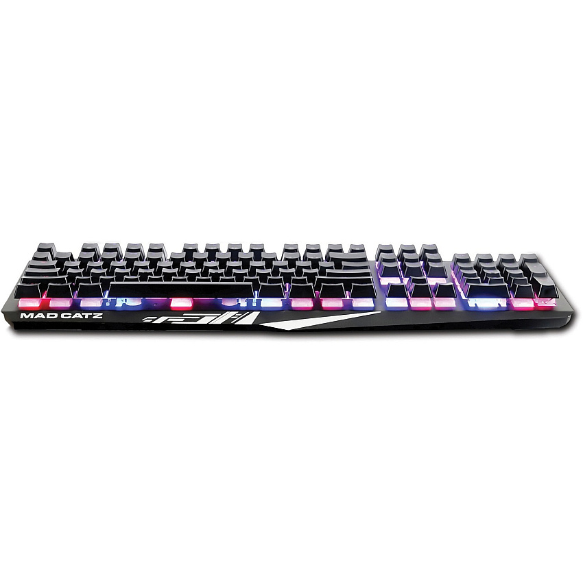 Mad Catz The Authentic S.T.R.I.K.E. 2 Membrane Gaming Keyboard - Black Cable Connectivity - Multimedia Hot Key(s) - Membrane Keyswitch (KS13MRUSBL00)