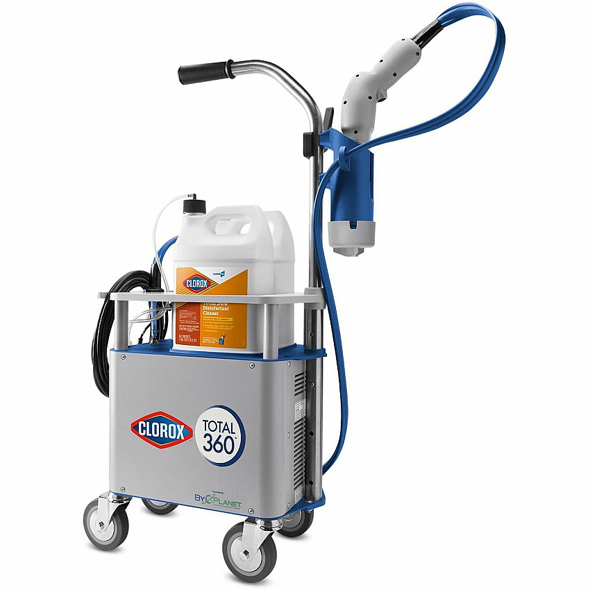 CloroxPro&trade; Total 360 Electrostatic Sprayer Suitable For School, Office, Kitchen, Restroom, Waiting Room, Patient Room, Airport - Disinfectant - 32" Height x 12.5" Width - 1 Each (60025)