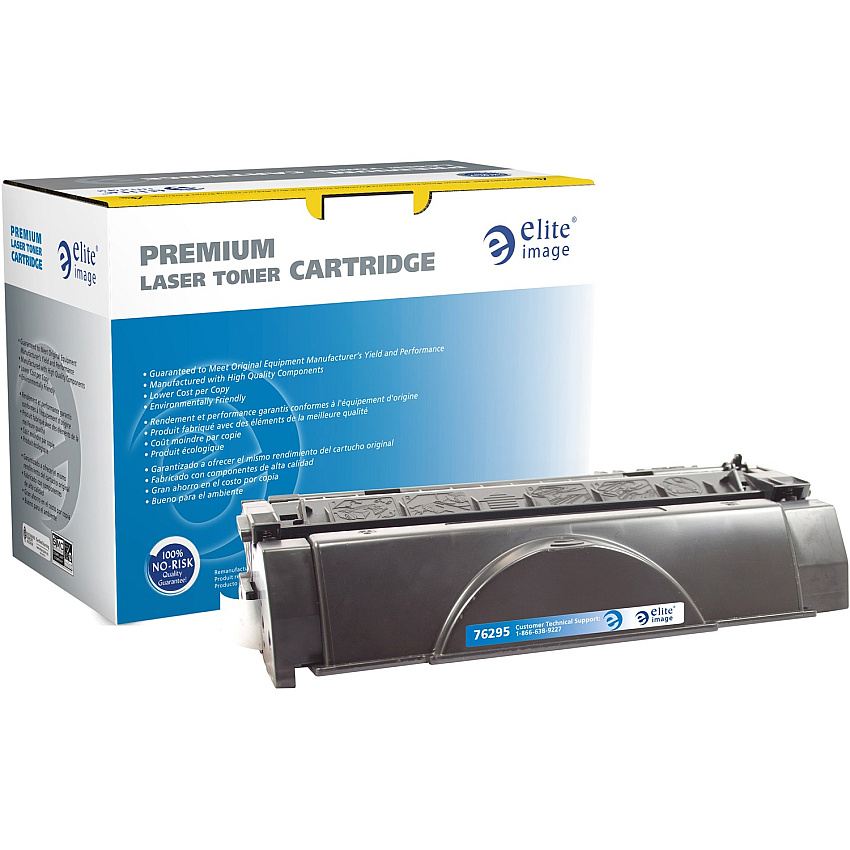 Elite Image Remanufactured Laser Toner Cartridge - Alternative for HP 49A (Q5949A) - Black - 1 Each 5000 Pages (76295)