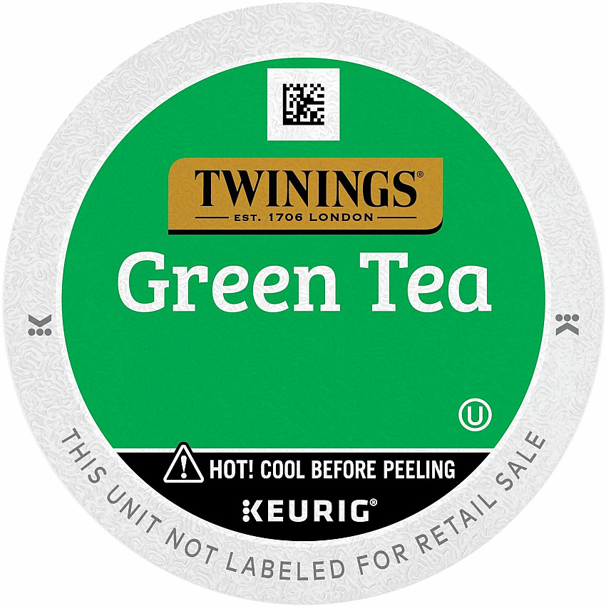 Twinings of London Tea Green Tea K-Cup Green Tea - 24 / Box (08759)