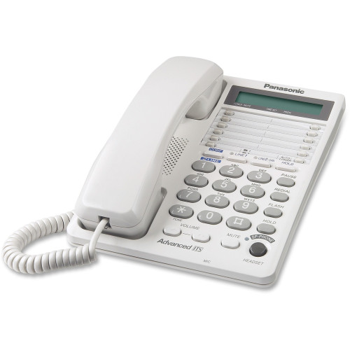 Panasonic Standard Phone - White (KXTS208W)