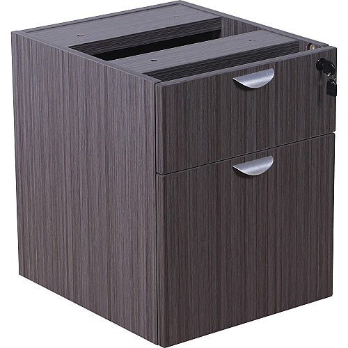 Boss Hanging Pedestal 3/4 Box/File 19" Height x 16" Width x 18" Depth - Total Drawer(s): 2 - 1 Each (N108DW)