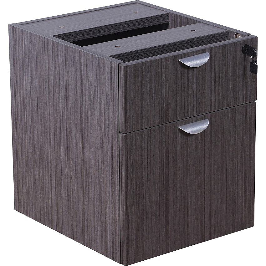 Boss Hanging Pedestal 3/4 Box/File 19" Height x 16" Width x 18" Depth - Total Drawer(s): 2 - 1 Each (N108DW)