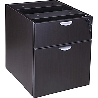 Boss Hanging Pedestal 3/4 Box/File 19" Height x 16" Width x 18" Depth - Total Drawer(s): 2 - 1 Each (N108MOC)