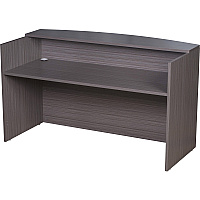 Boss Reception Desk 42" Height x 71" Width x 30" Depth - 1 Each (N169DW)