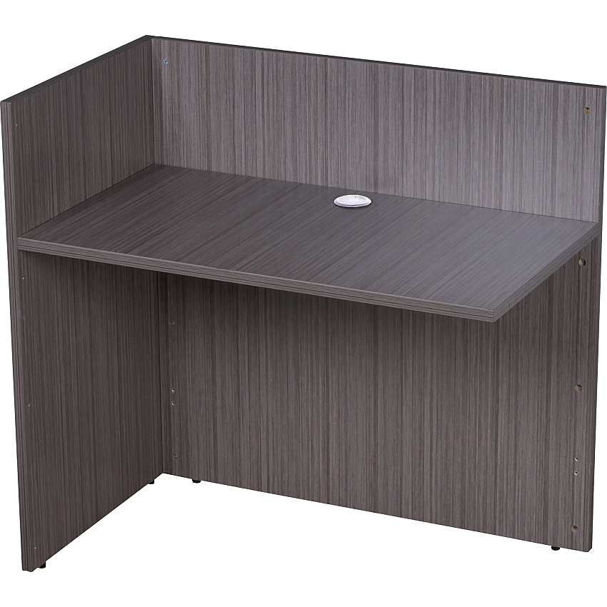 Boss Reception Return Shell 29" Height x 42" Width x 24" Depth - 1 Each (N180DW)
