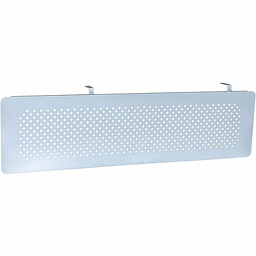 Boss Simple System 48 x 18 Modesty Panel 16" Height x 48" Width x 0.2" Depth - Material: Metal - Finish: Silver - 1 Each (S304)