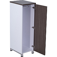 Boss Simple System 16 x 21 Wardrobe 51" Height x 16" Width x 21" Depth - Finish: Driftwood, White - 1 Each (S505)