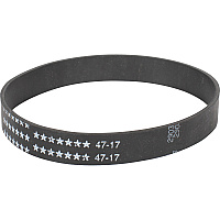 Sanitaire BISSELL Style U Vacuum Belt 7.5" x 5.5" x 0.6" - 12/Carton - Black (6612012CT)