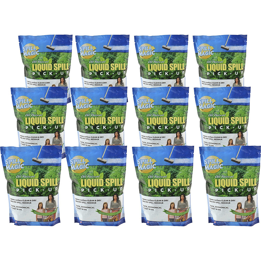 Spill Magic All-Purpose Spill Clean Up 12 / Carton - Blue (SM12CT)