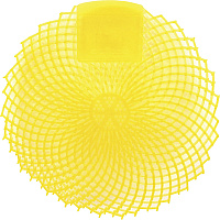Genuine Joe Eclipse Scented Urinal Screen Anti-splash, Flexible, Deodorizer, Sturdy - 36 / Carton - Yellow (GJO85154CT)