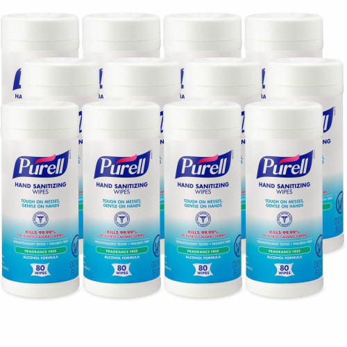 PURELL Alcohol Formula Hand Sanitizing Wipes (903012CT)