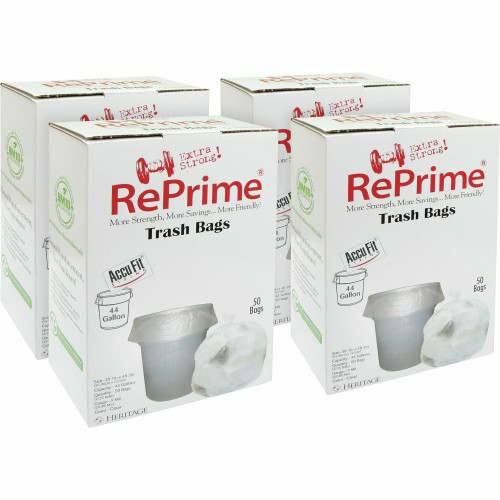 Heritage RePrime AccuFit 44-gal Can Liners (H7450TCRC1CT)