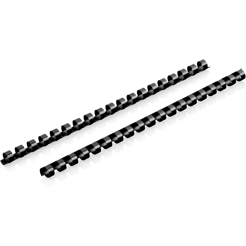 Mead CombBind Binding Spines 0.43" Maximum Capacity - 70 x Sheet Capacity - For Letter 8 1/2" x 11" Sheet - Plastic - 125 / Box (4000133)