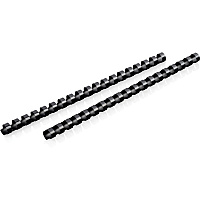 Mead CombBind Binding Spines 0.50" Maximum Capacity - 85 x Sheet Capacity - For Letter 8 1/2" x 11" Sheet - Plastic - 125 / Box (4000134)