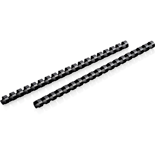 Mead CombBind Binding Spines 0.50" Maximum Capacity - 85 x Sheet Capacity - For Letter 8 1/2" x 11" Sheet - Plastic - 125 / Box (4000134)