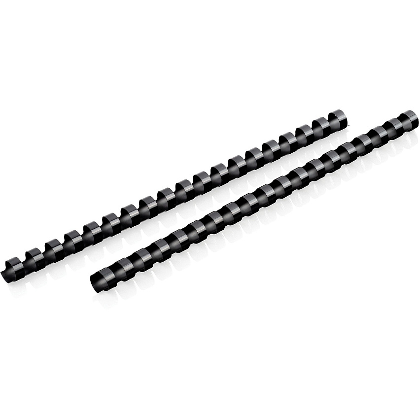 Mead CombBind Binding Spines 0.50" Maximum Capacity - 85 x Sheet Capacity - For Letter 8 1/2" x 11" Sheet - Plastic - 125 / Box (4000134)