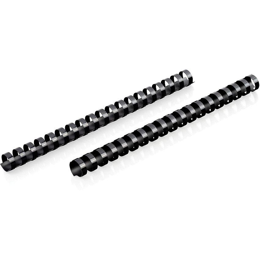 Mead CombBind Binding Spines 0.62" Maximum Capacity - 125 x Sheet Capacity - For Letter 8 1/2" x 11" Sheet - Plastic - 125 / Box (4000135)