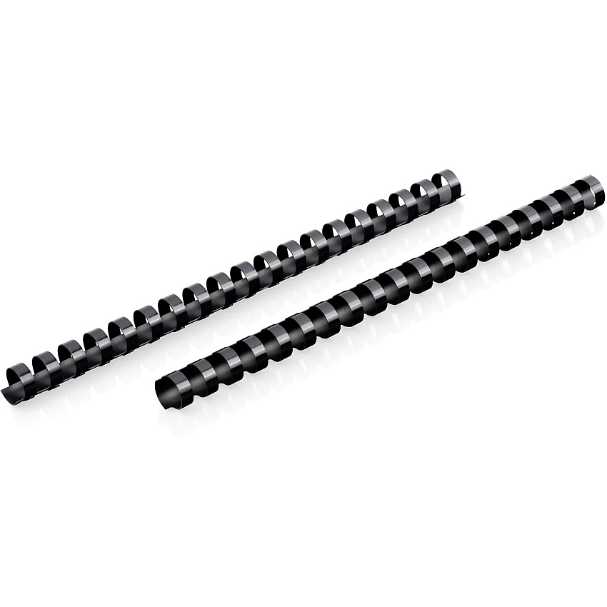 Mead CombBind Binding Spines 0.75" Maximum Capacity - 150 x Sheet Capacity - For Letter 8 1/2" x 11" Sheet - Plastic - 125 / Box (4000136)