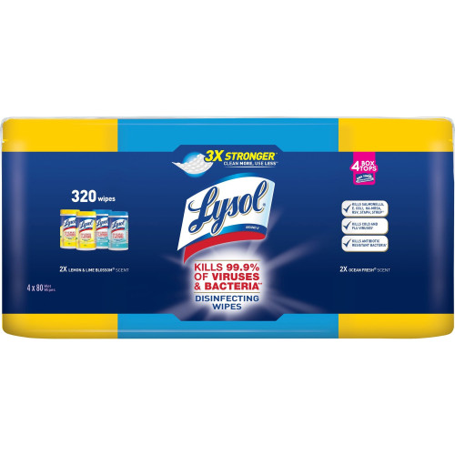 Lysol Disinfecting Wipes Pack (99256CT)