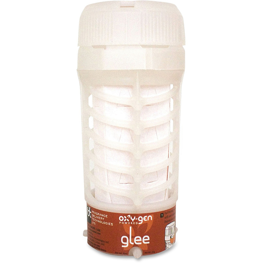 Rochester Midland RMC Air Care Dispenser Glee Scent 3000 ft³ - Glee - 60 Day - CFC-free, Recyclable - 6 / Carton (11963286CT)