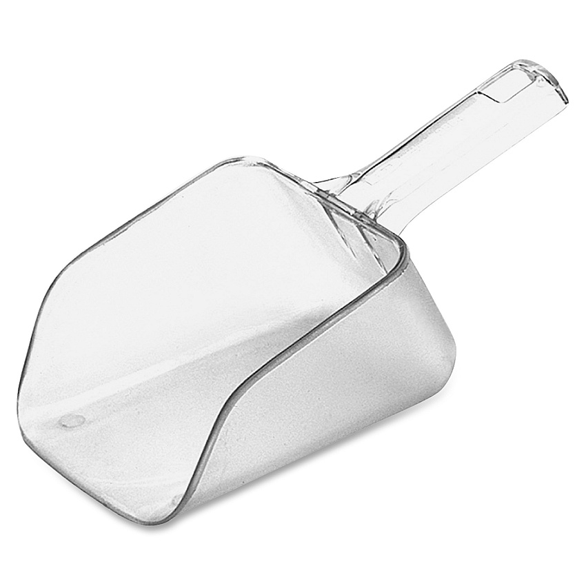 Rubbermaid Commercial Bouncer Utility Scoop Utility Scoop - 1 x Utility Scoop - Kitchen - Dishwasher Safe - Clear - 12 / Carton (288400CLRCT)