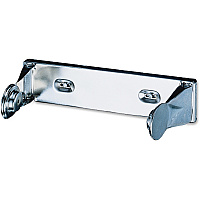 San Jamar Single Roll Towel Dispenser Roll Dispenser - 1 x Roll - 2.9" Height x 13.3" Width x 4.6" Depth - Steel - Chrome - Compact, Durable - 12 / Carton (T451XCCT)