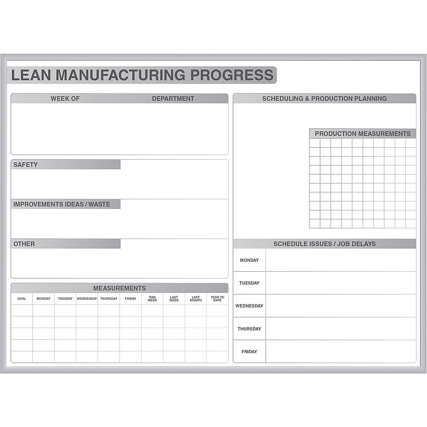 Ghent Dry Erase Board 36" (3 ft) Width x 24" (2 ft) Height - White Steel Surface - Satin Aluminum Frame - Rectangle - Horizontal - Magnetic - Stain Resistant, Ghost Resistant, Fade Resistant, Accessory Tray - 1 Each - TAA Compliant (GRPM302M23)