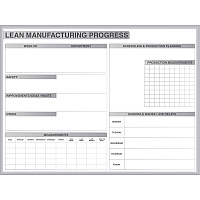 Ghent Dry Erase Board 72" (6 ft) Width x 48" (4 ft) Height - White Steel Surface - Satin Aluminum Frame - Rectangle - Horizontal - Magnetic - Stain Resistant, Ghost Resistant, Fade Resistant, Accessory Tray - 1 Each - TAA Compliant (GRPM302M46)