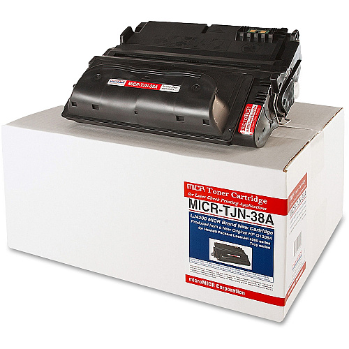 microMICR MICR Toner Cartridge - Alternative for HP 38A 12000 Pages (MICRTJN38A)