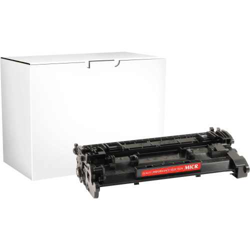Elite Image Remanufactured MICR Toner Cartridge - Alternative for HP 26A - Black (02437)