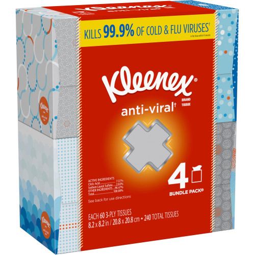 Kleenex Anti-Viral Facial Tissues (50682CT)