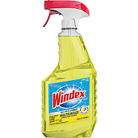 Windex&reg; MultiSurface Disinfectant Spray, Citrus, 23 oz. Spray Bottle Ready-To-Use - 23 fl oz (0.7 quart) - Fresh Citrus Scent - Residue-free, Streak-free, Ammonia-free, Antibacterial, Disinfectant - Yellow Bottle - 1 Each (305498)