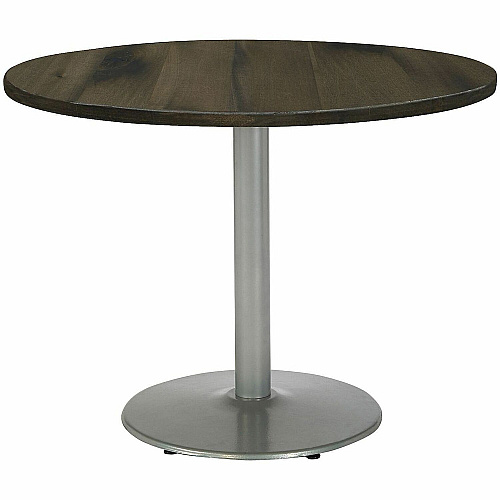 KFI 42" Round Vintage Wood Top Table Barnwood Round Top x 42" Table Top Diameter - Assembly Required - Vintage Wood Top Material - 1 Each (42R922SLLTB)
