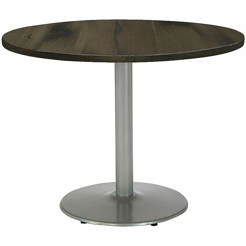 KFI 42" Round Vintage Wood Top Table Barnwood Round Top x 42" Table Top Diameter - Assembly Required - Vintage Wood Top Material - 1 Each (42R922SLLTB)