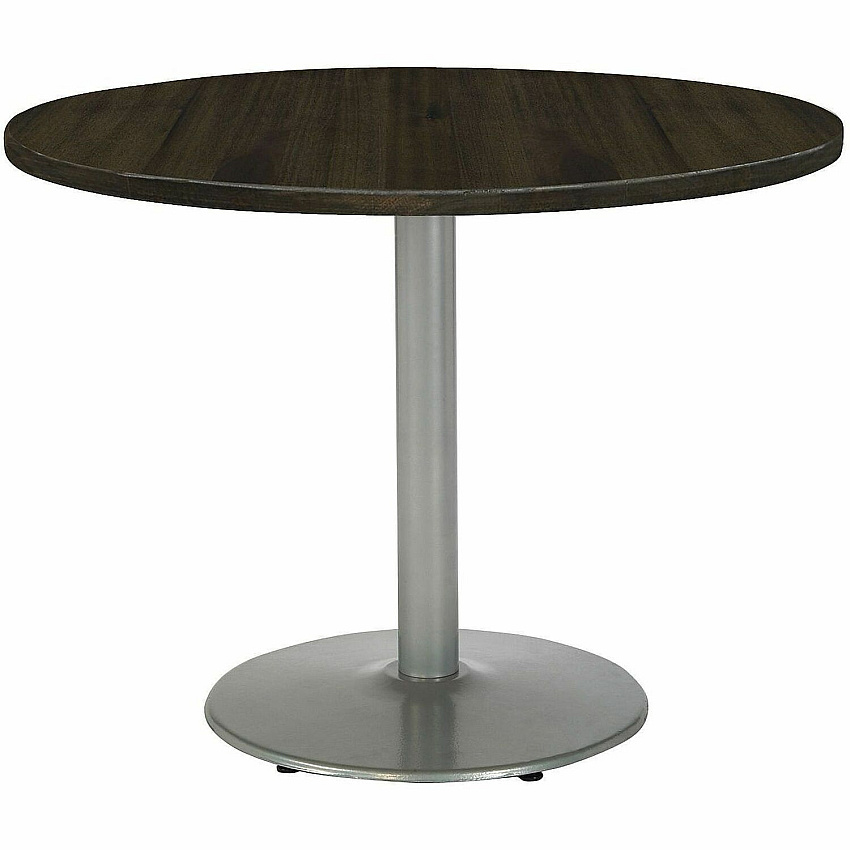 KFI 36" Round Vintage Wood Top Table Natural Round Top x 36" Table Top Diameter - Assembly Required - Vintage Wood Top Material - 1 Each (36R922SLLTN)