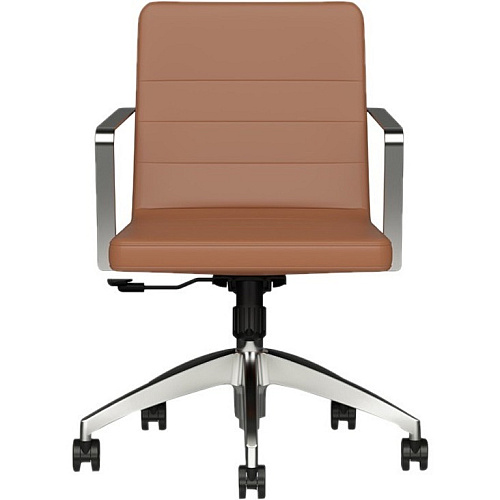9 to 5 Seating 2450 Executive Mid-Back Task Chair Saddle Seat Color - Foam Seat Material - Saddle Back Color - Foam Back Material - 5-star Base - 1 Each (2450S3A24A08)