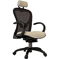 9 to 5 Seating Strata 1580 Task Chair Mesh Back Material - High Back - 5-star Base - Latte - 1 Each (1580Y2A8S1LA)