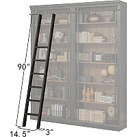 Martin Toulouse Metal Ladder Material: Metal - Finish: Tuscan Chestnut - 1 Each (IMTE402)