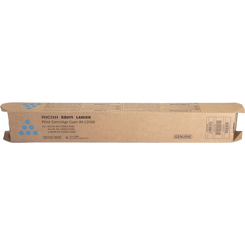 Ricoh Original Laser Toner Cartridge - Cyan - 1 Each 19000 Pages (842254)