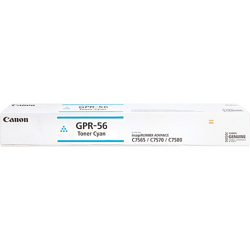 Canon GPR-56 Toner Bottle Cartridge Laser - Cyan - 66500 Pages - 1 Each (0999C003)
