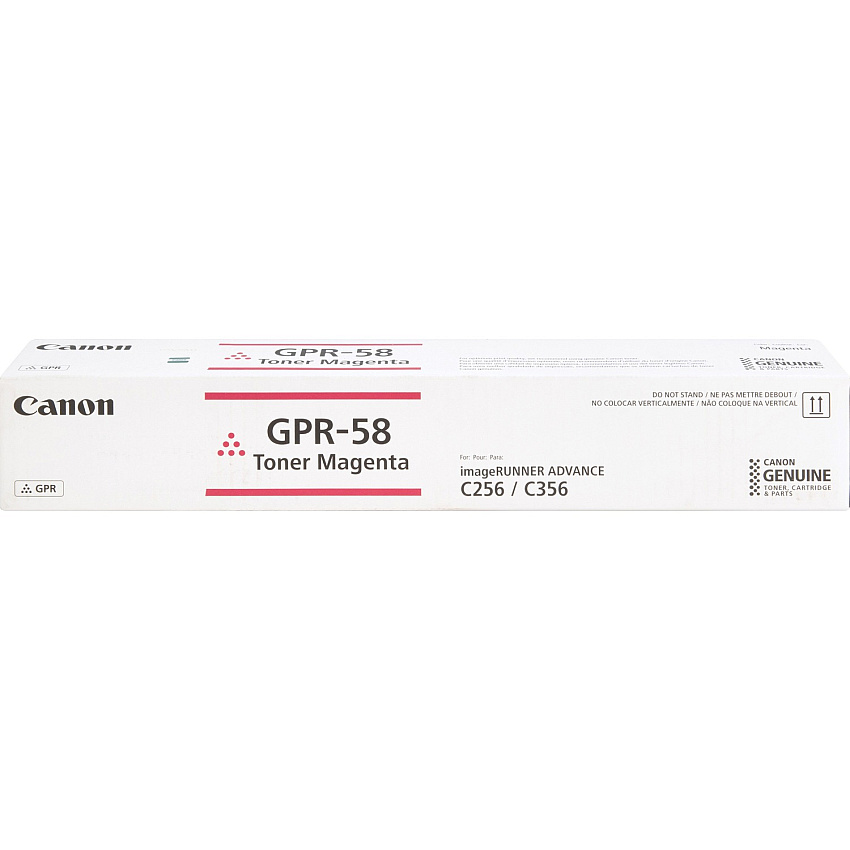 Canon GPR-58 Original Laser Toner Cartridge - Magenta - 1 Each 18000 Pages (2184C003)