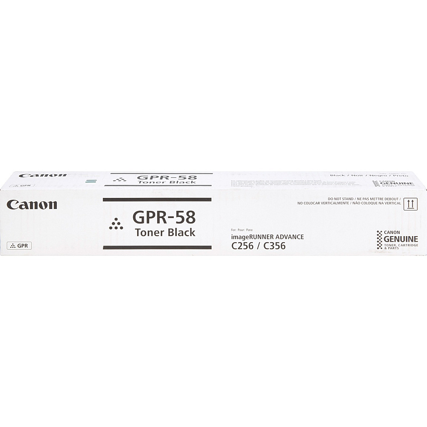 Canon GPR-58 Original Laser Toner Cartridge - Black - 1 Each 23000 Pages (2182C003)